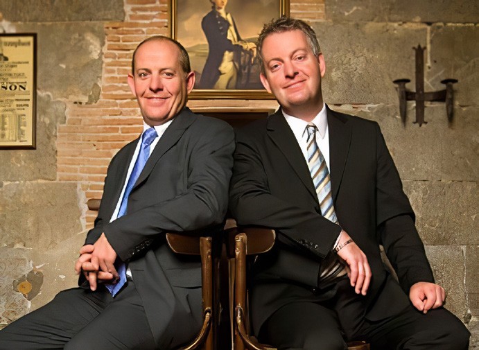 John and Andy Hunter — the Hunter Twins